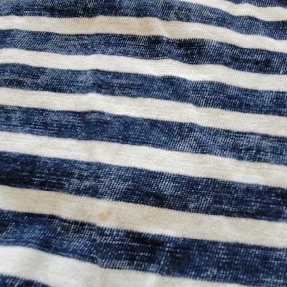 Boys Denim Jean Shorts H&M and AG Striped Tee Summer Size 6T 7T Bundle - Picture 7 of 16